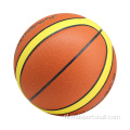 Aangepaste PU lederen indoor basketbal voor training